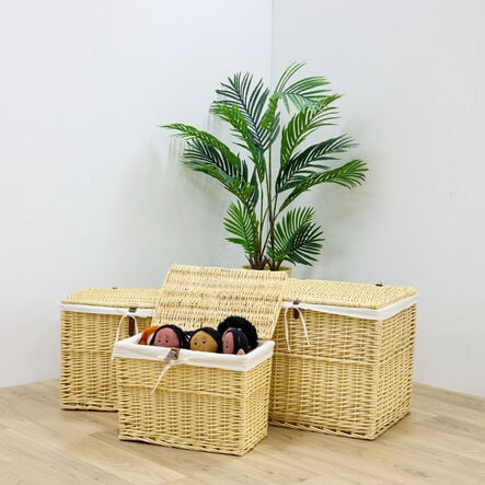 Wicker Storage Hamper Baskets Assorted Sizes  hi\-res